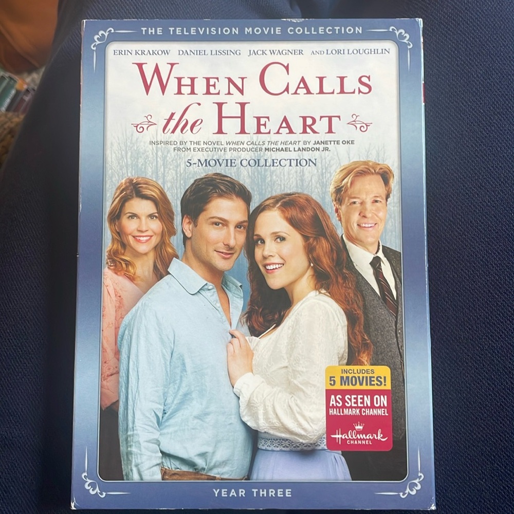 When Calls the Heart 5 movie collection -DVD